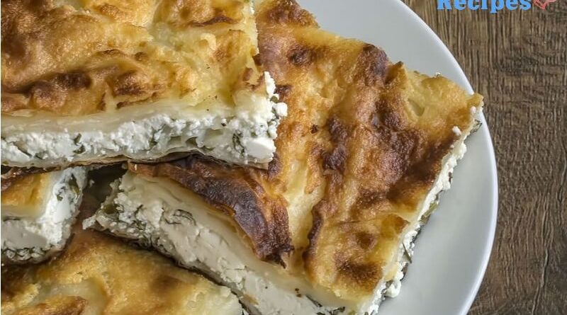 Turkish Cheese Tepsi Patty Recipe (Tepsi Böreği)