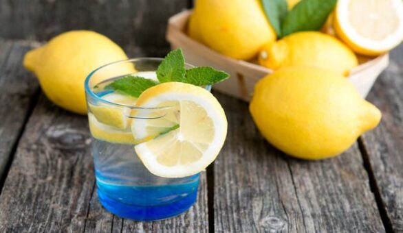 Lemon water recipe