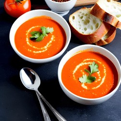 Delicious and Hearty Roasted Tomato Soup Recipe