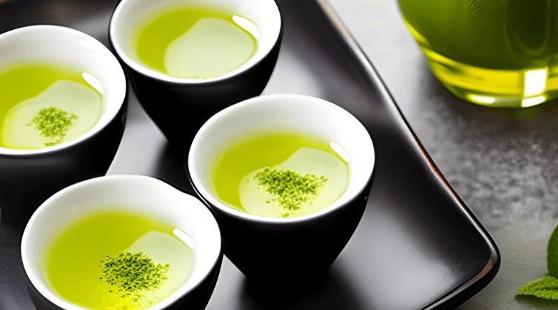 Refreshing Energy Boost Ready to Cool Off with the Green Tea Shot Recipe